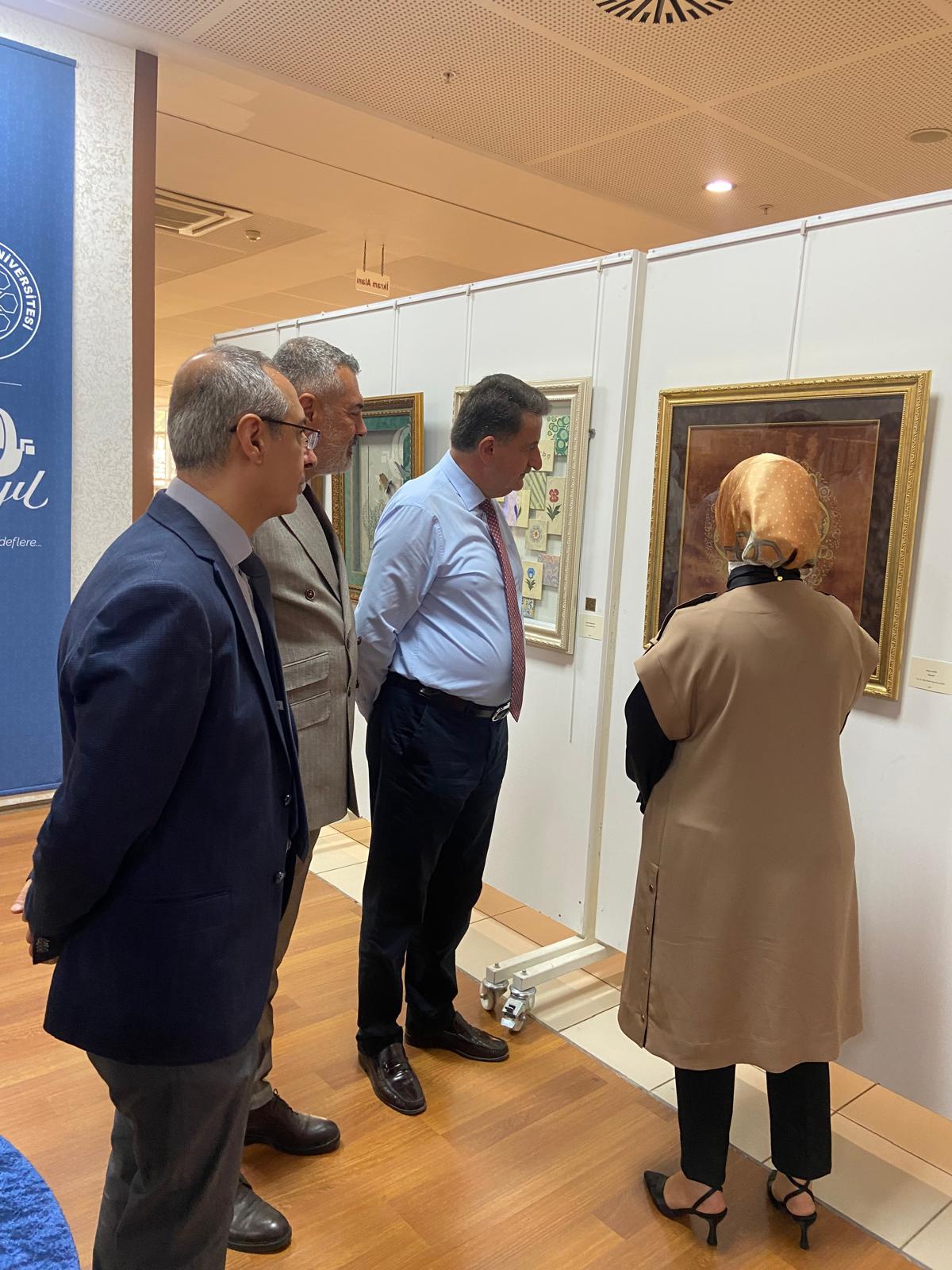 GELENEKSEL TÜRK SANATLARI BÖLÜMÜNDEN MEZUNİYET SERGİSİ 